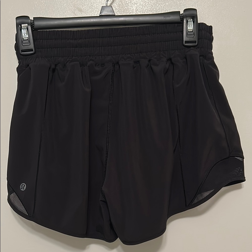 lululemon athletica Black Athletic Shorts Moisture-Wicking 2.5 inch